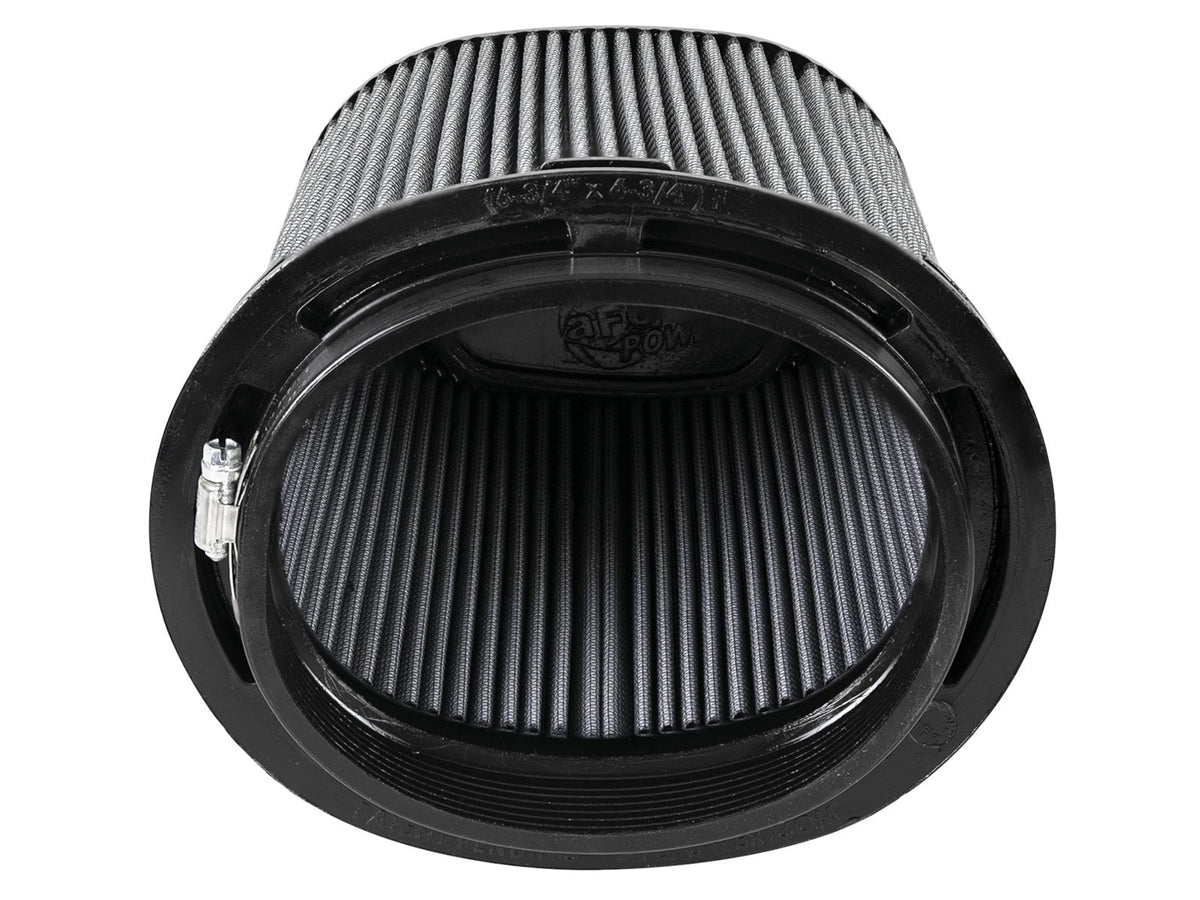 Momentum Intake Replacement Air Filter w/ Pro Dry S Media (6-3/4x4-3/4) F x (8-1/4x6-1/4) Inch B x (7-1/4x5) T (Inverted) X 9 Inch H aFe Power aFe Power