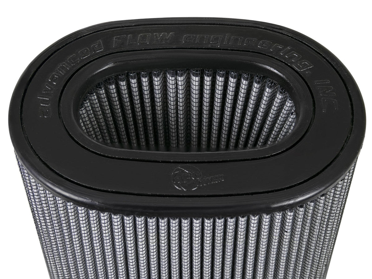 Momentum Intake Replacement Air Filter w/ Pro Dry S Media (6-3/4x4-3/4) F x (8-1/4x6-1/4) Inch B x (7-1/4x5) T (Inverted) X 9 Inch H aFe Power aFe Power