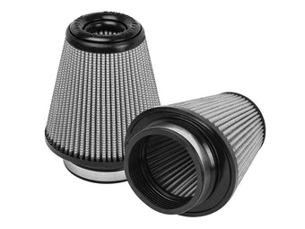 compare product Magnum Force Intake Replacement Air Filter w/ Pro Dry S Media (Pair) 3-1/2 Inch F x (5-3/4x5) Inch B x 3-1/2 Inch T (Inverted) x 6 Inch H aFe Power