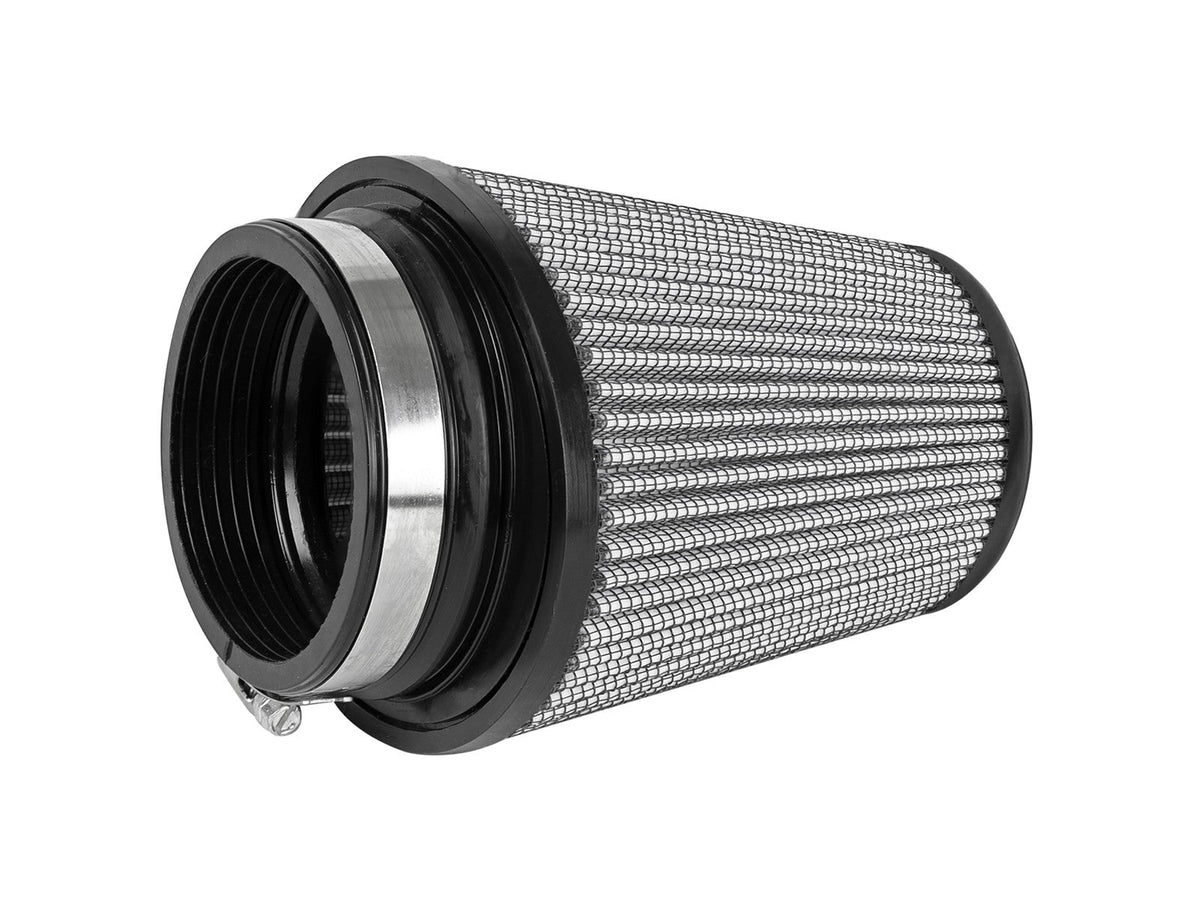 Magnum Force Intake Replacement Air Filter w/ Pro Dry S Media (Pair) 3-1/2 Inch F x (5-3/4x5) Inch B x 3-1/2 Inch T (Inverted) x 6 Inch H aFe Power aFe Power