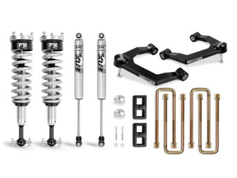 compare product 3-Inch Performance Ball Joint Leveling Lift Kit With Fox Ps Coilover 2.0 Ifp Shocks for 2019-2024 Silverado/Sierra 1500 2WD/4WD Cognito