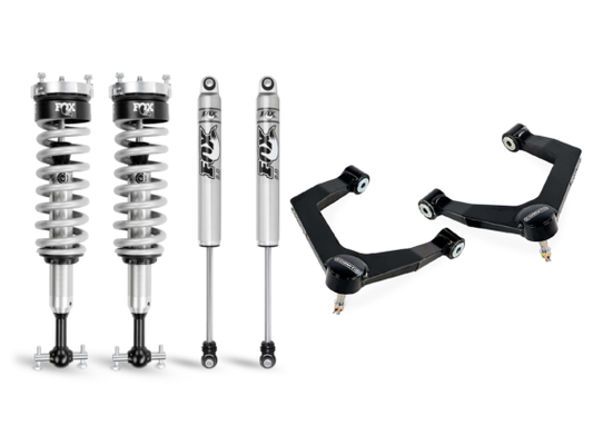 1-Inch Performance Ball Joint Leveling Kit With Fox Ps Coilover 2.0 Ifp Shocks for 2019-2024 Silverado Trail Boss/Sierra AT4 1500 4WD Cognito Cognito Motorsports