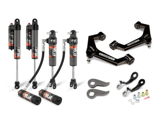 3-Inch Elite Leveling Kit with Fox 2.5 Elite Performance Series Shocks for 2011-2019 Silverado/Sierra 2500/3500 2WD/4WD Cognito Cognito Motorsports