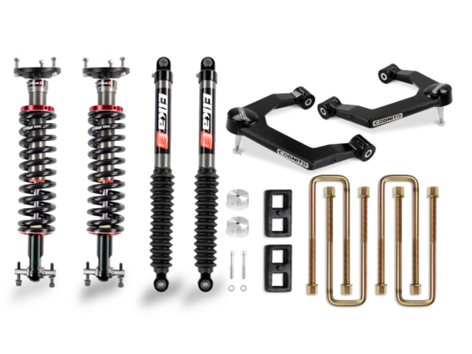 3-Inch Performance Leveling Lift Kit With Elka 2.0 Ifp Shocks for 2019-2024 Silverado/Sierra 1500 2WD/4WD Cognito Cognito Motorsports