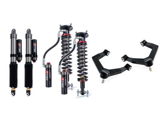 1-Inch Elite Leveling Kit With Elka 2.5 Shocks for 2019-2024 Silverado Trail Boss/Sierra AT4 1500 4WD Cognito Cognito Motorsports