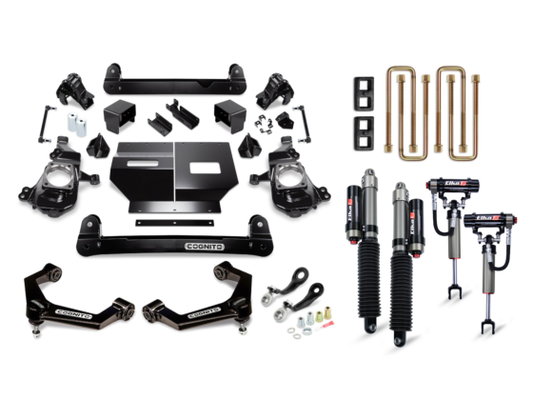 4-Inch Elite Lift Kit with Elka 2.5 Reservoir Shocks for 2020-2024 Silverado/Sierra 2500/3500 2WD/4WD Cognito