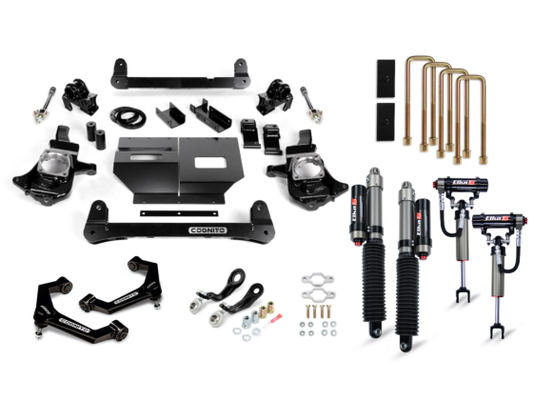 4-Inch Elite Lift Kit with Elka 2.5 Reservoir Shocks for 2011-2019 Silverado/Sierra 2500/3500 2WD/4WD Cognito Cognito Motorsports