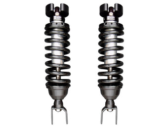 compare product 2009-2018 RAM 1500 4WD W/ BDS 4.5 Inch Lift Front V.S. 2.5 Series Coilover Kit Internal Reservoir Icon Vehicle Dynamics