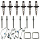 II Reman Stock 5.9 04.5-07 Injector Pack w/Connecting Tubes and Fuel Lines Industrial Injection Industrial Injection