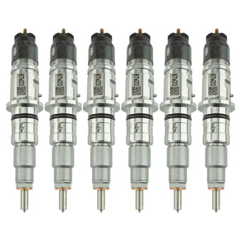 compare product Dodge Remain Injector Pack For 2007.5-2010 6.7L Cummins Cab and Chasis Stock With Connecting Tubes Industrial Injection