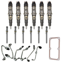 Reman Injector, Stock - 07.5-12 Cummins 6.7L w/Connecting Tube and Fuel Lines Industrial Injection Industrial Injection