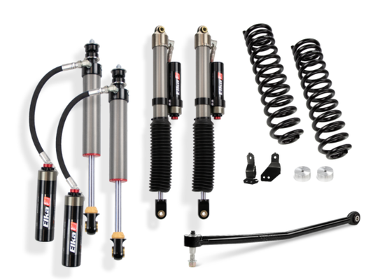 2-Inch Elite Leveling Kit with 2.5 Elka Remote Reservoir Shocks for 2017-2019 Ford F-250/F-350 4WD Cognito Cognito Motorsports
