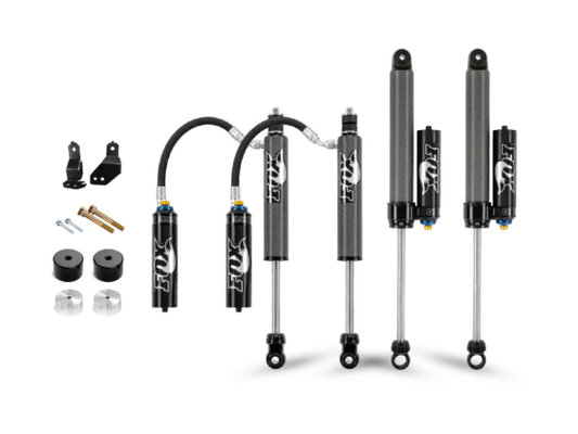 2 Inch Premier Leveling Kit with Fox 2.5 Reservoir Shocks for 2017-2024 Ford F250/350 4WD Cognito Cognito Motorsports