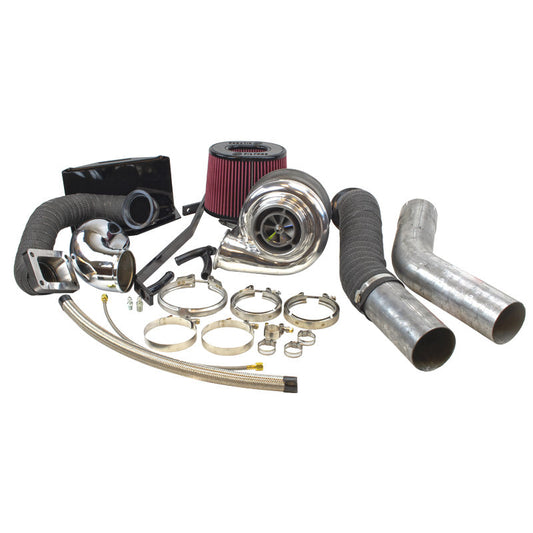 Dodge 2nd Gen Compound Phatshaft Add-A-Turbo Kit for 94-02 5.9L Cummins Industrial Injection Industrial Injection
