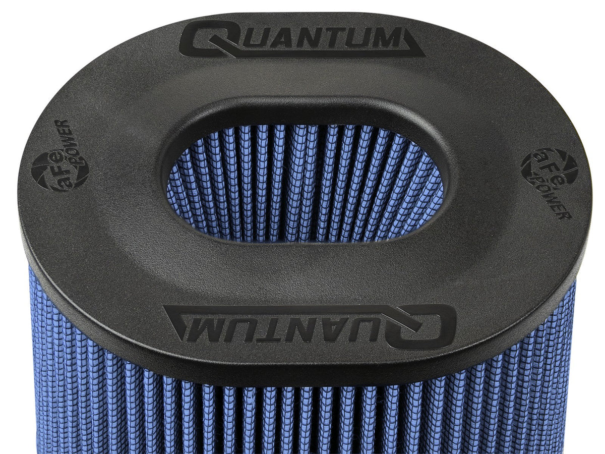 Quantum Intake Replacement Air Filter w/ Pro 5R Media (5-1/2x4-1/4) Inch F x (8-1/2x7-1/4) Inch B x (5-3/4x4-1/2) Inch T x 9 Inch H aFe Power aFe Power