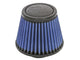 Magnum Flow Universal Clamp-On Air Filter w/ Pro 5R Media 2-1/2 Inch F x 5 Inch B x 3-1/2 Inch T x 4 Inch H aFe Power aFe Power