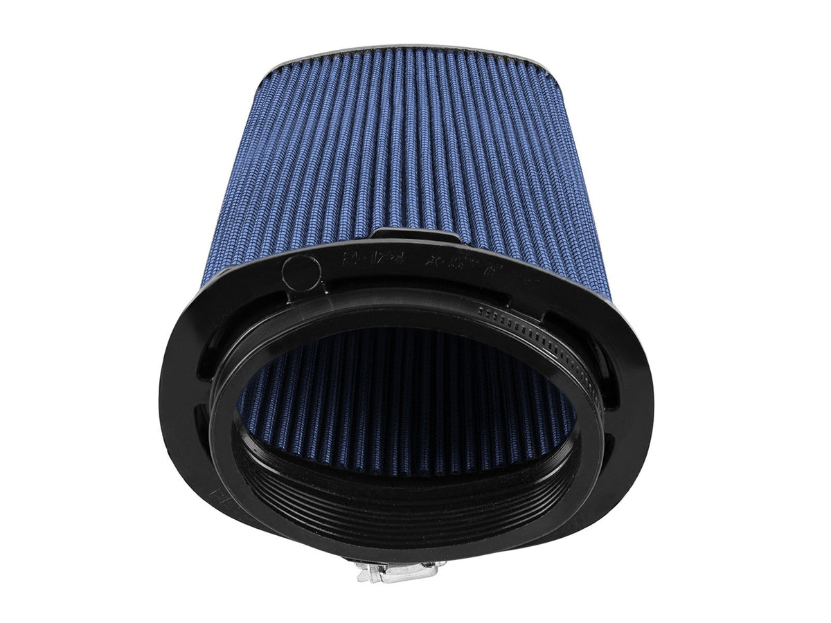 Momentum Intake Replacement Air Filter w/ Pro 5R Media (Pair) (5x2-1/4) Inch F (6-1/4x3-3/4) Inch B (5-1/4x2-1/4) Inch T x 11 Inch H aFe Power aFe Power