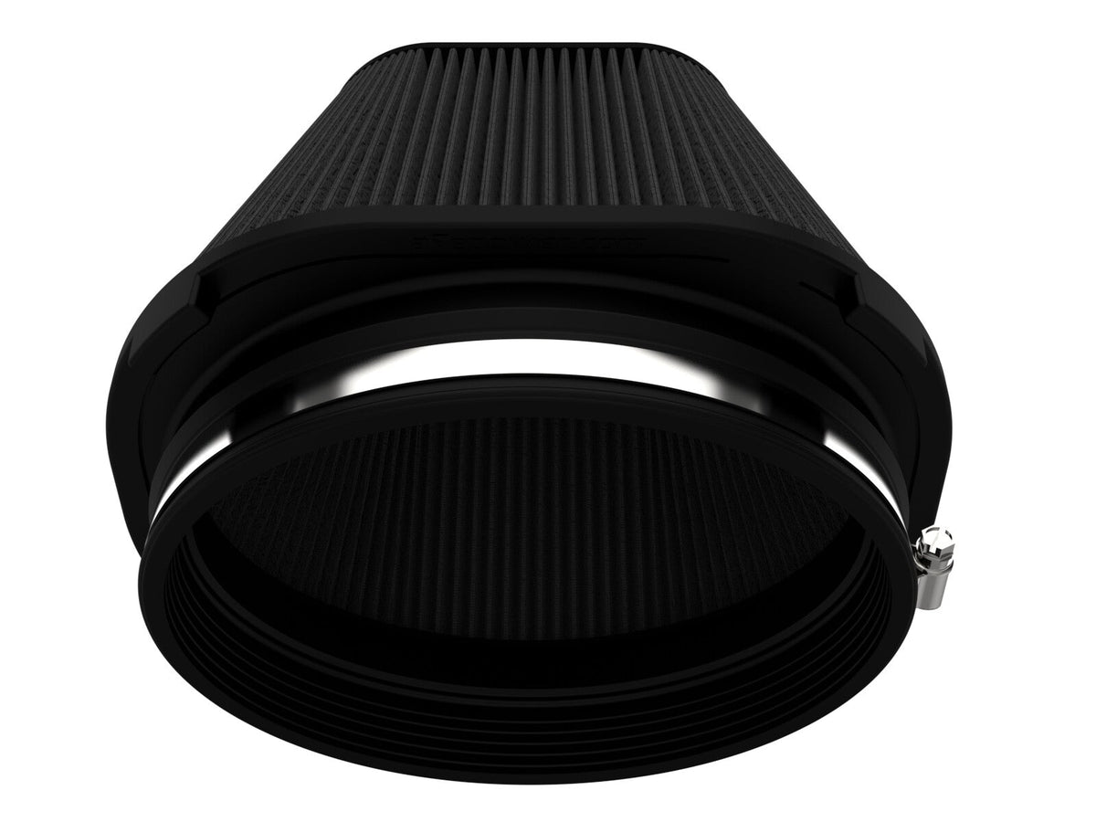 Track Series Intake Replacement Air Filter w/ Black Pro 5R Media (7-1/2x5-1/2) Inch F x (9-1/4x7-1/4) Inch B x (6x4) Inch T x 7 Inch H aFe Power aFe Power