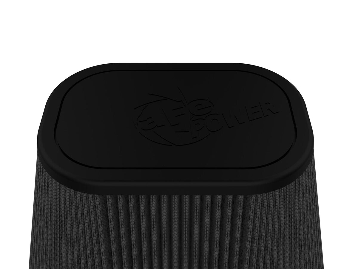 Track Series Intake Replacement Air Filter w/ Black Pro 5R Media (7-1/2x5-1/2) Inch F x (9-1/4x7-1/4) Inch B x (6x4) Inch T x 7 Inch H aFe Power aFe Power