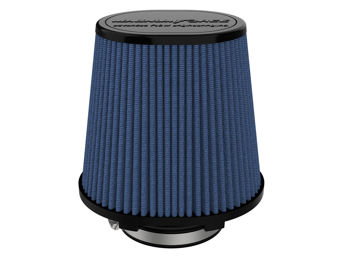 Magnum Force Intake Replacement Air Filter w/ Pro 5R Media 4 Inch F x (7-3/4x6-1/2) Inch B x (5-3/4x4-3/4) Inch T x 7 Inch H aFe Power aFe Power
