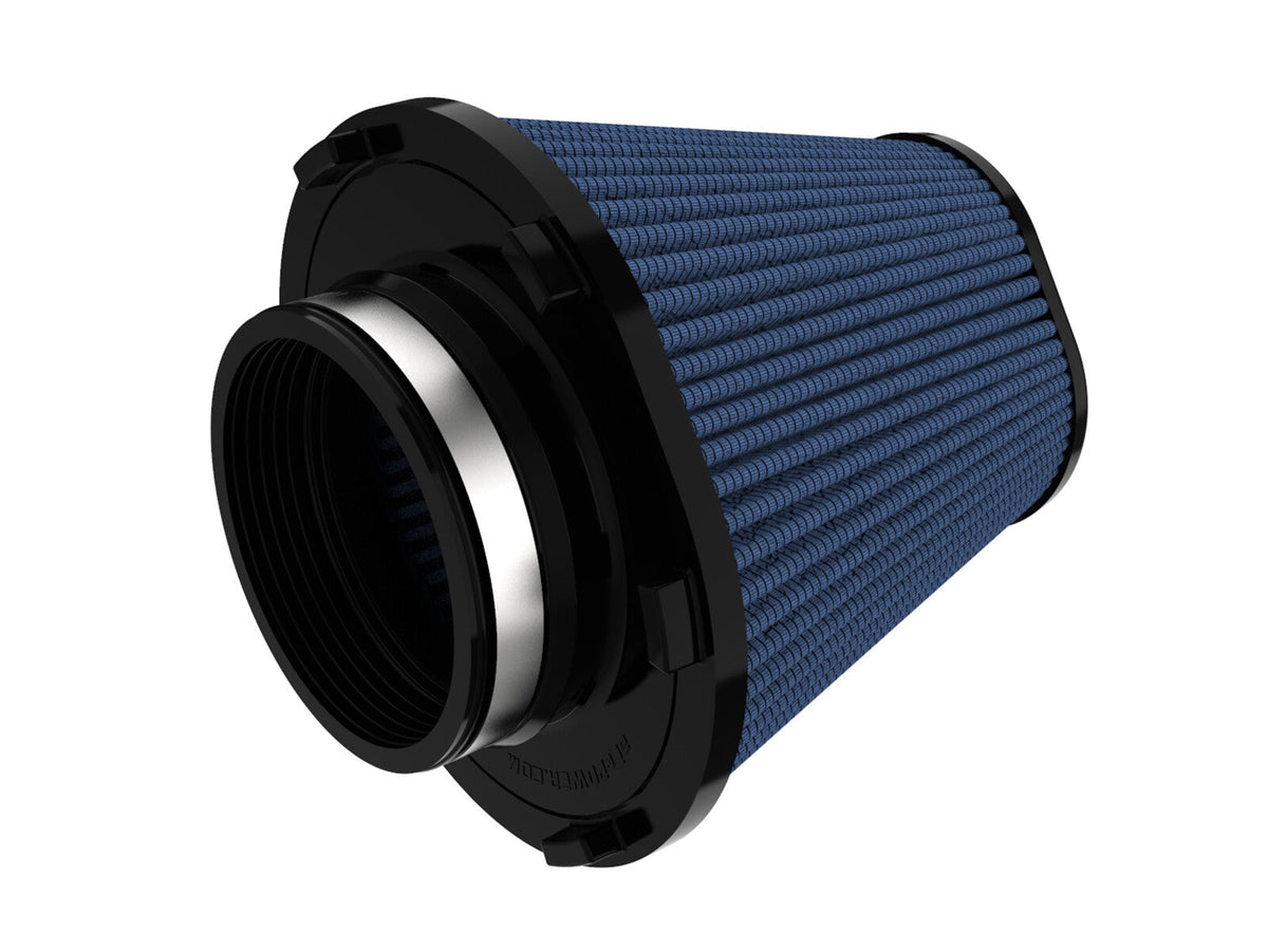 Magnum Force Intake Replacement Air Filter w/ Pro 5R Media 4 Inch F x (7-3/4x6-1/2) Inch B x (4-3/4x3-1/2) Inch T x 7 Inch H aFe Power aFe Power