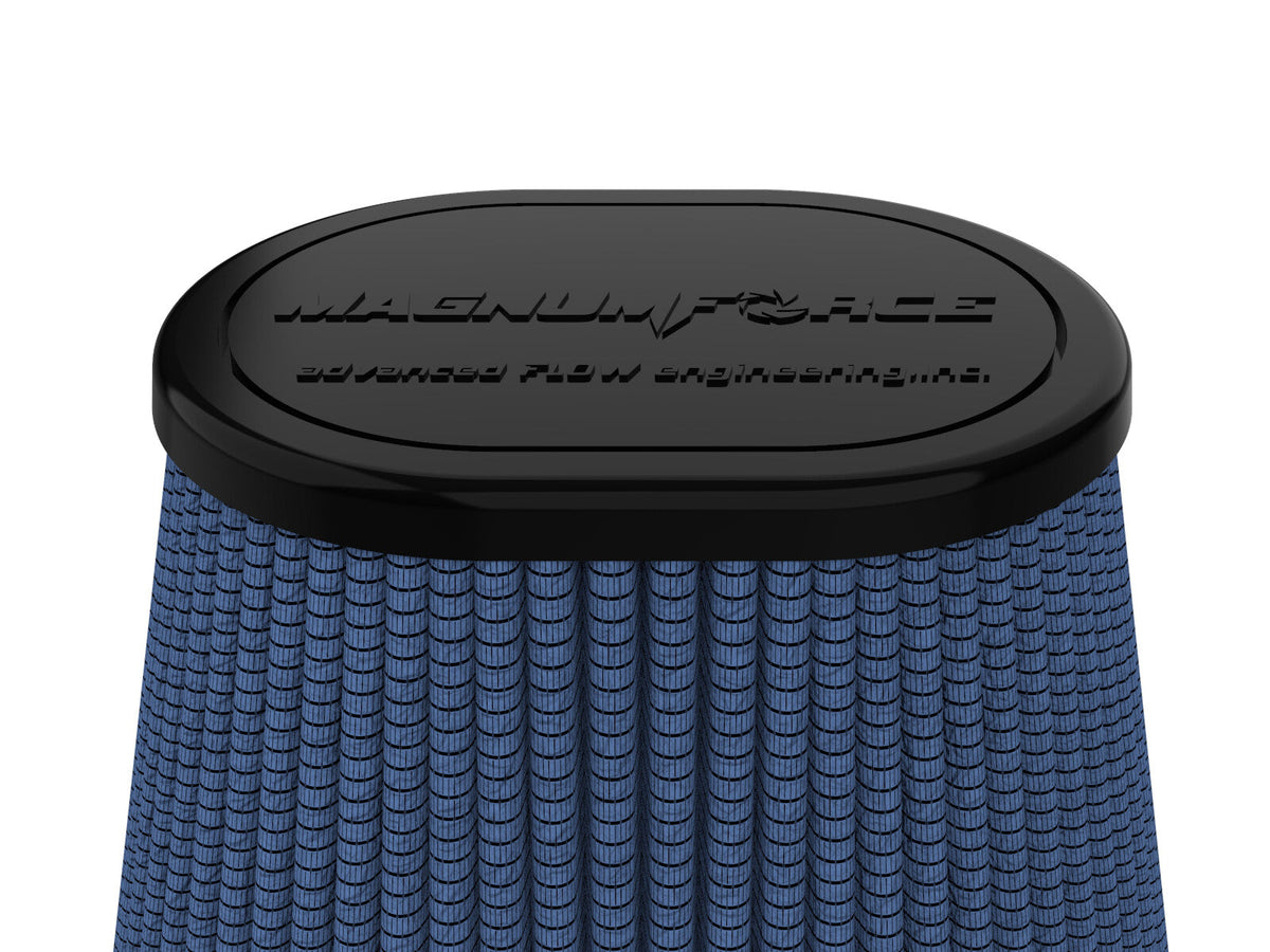 Magnum Force Intake Replacement Air Filter w/ Pro 5R Media 4 Inch F x (7-3/4x6-1/2) Inch B x (4-3/4x3-1/2) Inch T x 7 Inch H aFe Power aFe Power