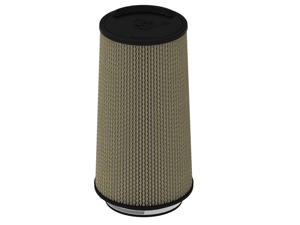 Magnum Force Intake Replacement Air Filter w/ Pro Guard 7 Media (6-3/4x5) Inch F x (9-1/4x7-1/2) Inch B (7-3/4x6) Inch T x 18 Inch H aFe Power aFe Power