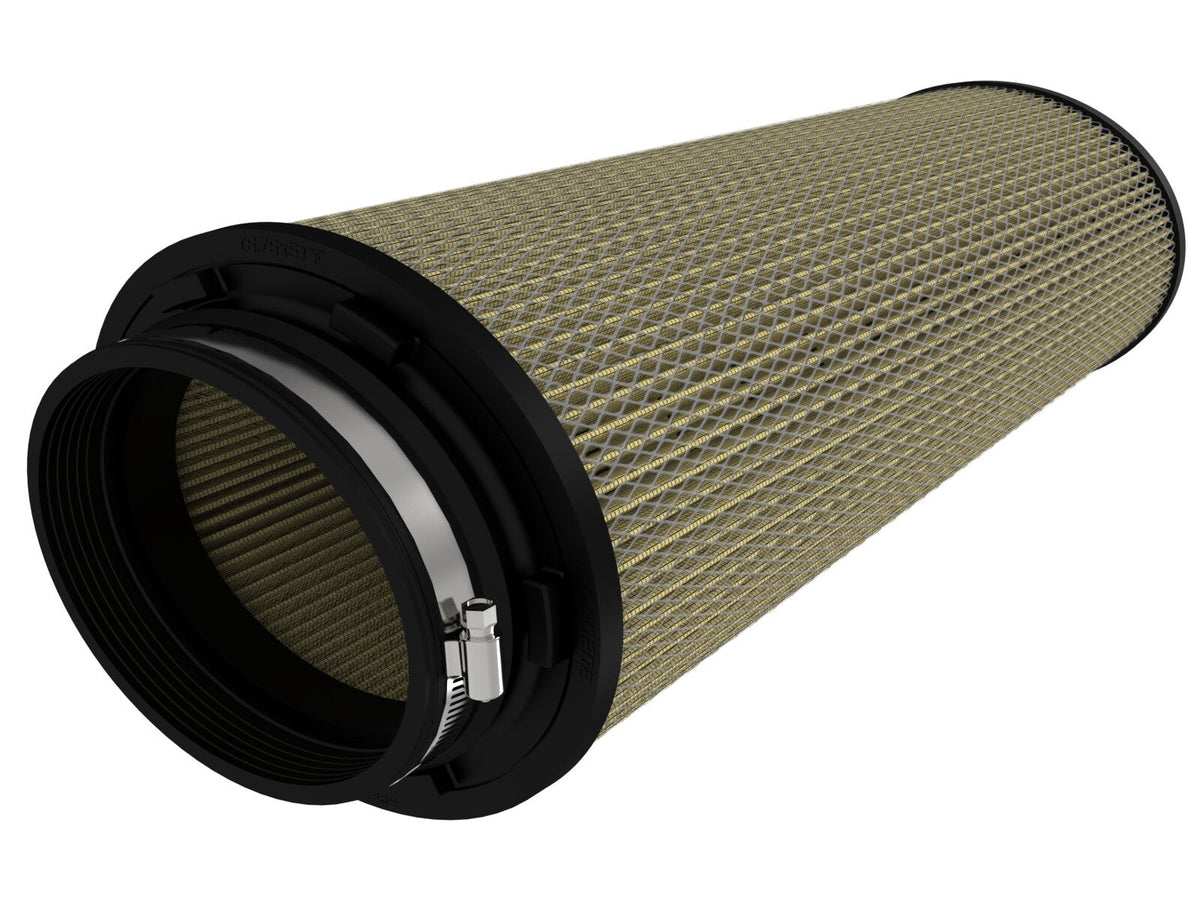 Magnum Force Intake Replacement Air Filter w/ Pro Guard 7 Media (6-3/4x5) Inch F x (9-1/4x7-1/2) Inch B (7-3/4x6) Inch T x 18 Inch H aFe Power aFe Power