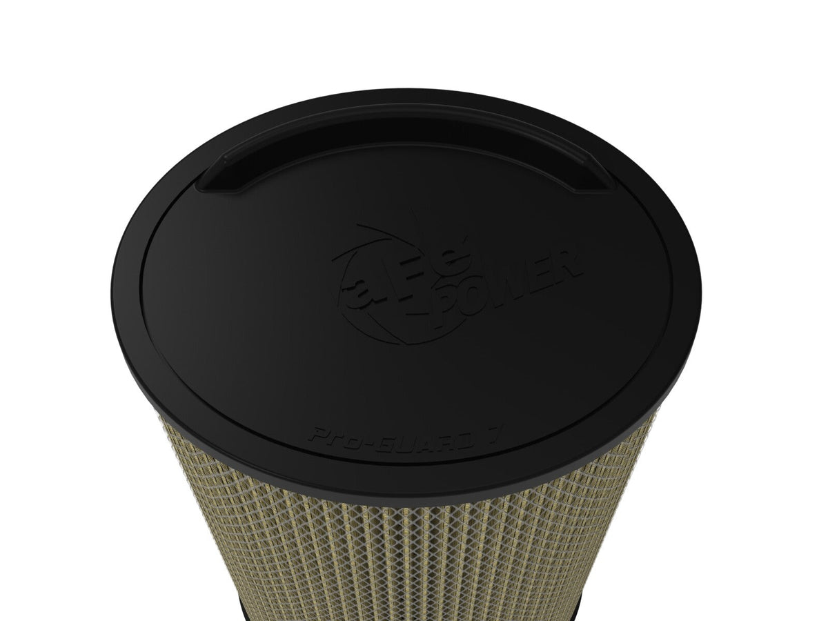 Magnum Force Intake Replacement Air Filter w/ Pro Guard 7 Media (6-3/4x5) Inch F x (9-1/4x7-1/2) Inch B (7-3/4x6) Inch T x 18 Inch H aFe Power aFe Power