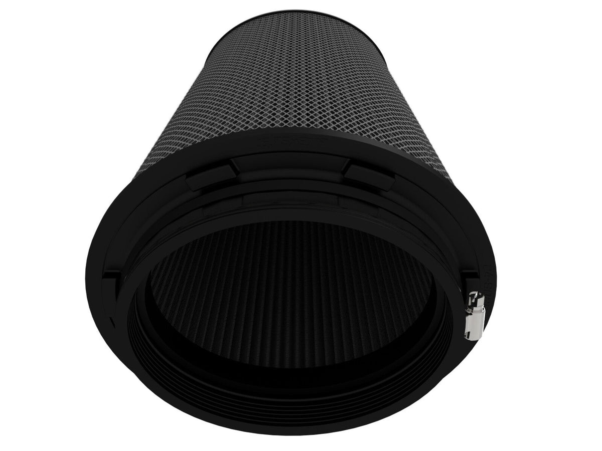 Magnum Force Intake Replacement Air Filter w/ Black Pro 5R Media (6-3/4x5) Inch F x (9-1/4x7-1/2) Inch B (7-3/4x6) Inch T x 18 Inch H aFe Power aFe Power