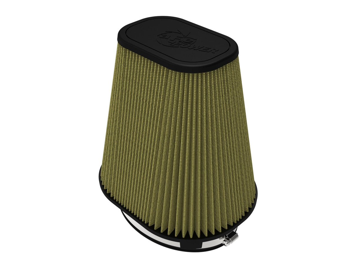 Magnum Force Intake Replacement Air Filter w/ Pro Guard 7 Media (7-1/2x5-1/2) Inch F x (9-1/4x7-1/4) Inch B x (6x4) Inch T x 9 Inch H aFe Power aFe Power