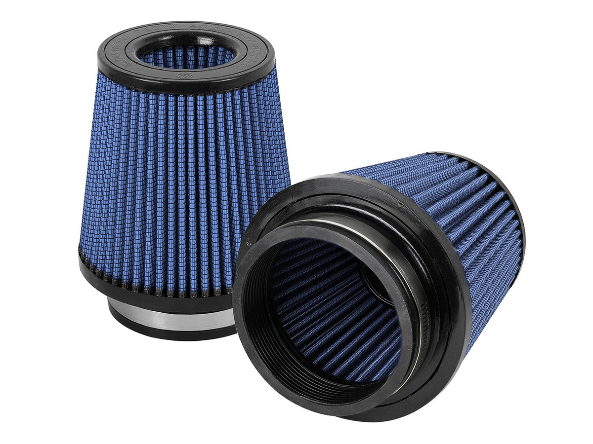 Magnum Force Intake Replacement Air Filter w/ Pro 5R Media (Pair) 4 Inch F x 6 Inch B x 4-1/2 Inch T (Inverted) x 6 Inch H aFe Power aFe Power