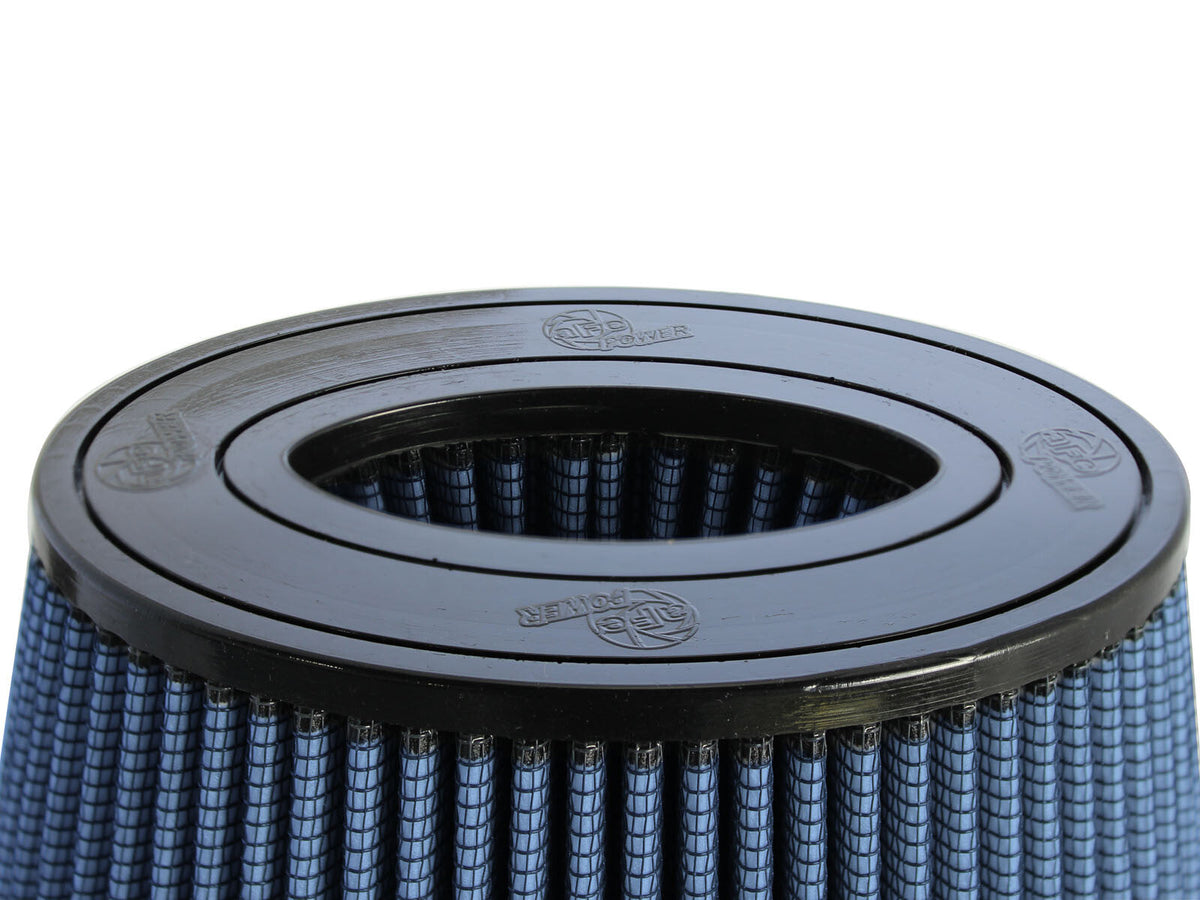 Magnum Force Intake Replacement Air Filter w/ Pro 5R Media (7x5-1/4) Inch F x (10x7-1/4) Inch B (6-7/8x4-7/8) Inch T (Inverted) x 7-7/8 Inch H aFe Power aFe Power