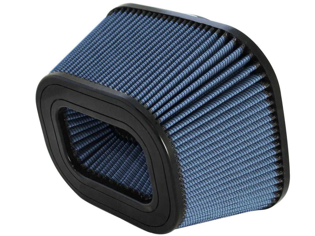 Magnum Force Intake Replacement Air Filter w/ Pro 5R Media 7-1/8 Inch F x (8-3/4 x 10-1/2) Inch B x (6-1/2 x 8-5/8) Inch T (Inverted) x 5 Inch H aFe Power aFe Power