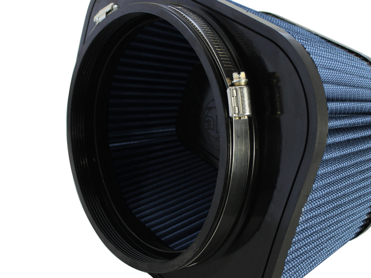 Magnum Force Intake Replacement Air Filter w/ Pro 5R Media 7-1/8 Inch F x (8-3/4 x 10-1/2) Inch B x (6-1/2 x 8-5/8) Inch T (Inverted) x 5 Inch H aFe Power aFe Power
