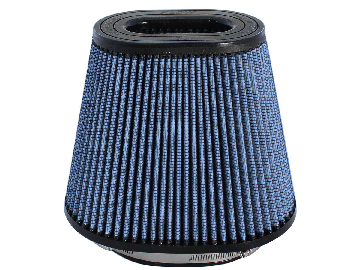 Magnum Force Intake Replacement Air Filter w/ Pro 5R Media (5-1/4x7) Inch F x (6-3/8x10) Inch B x (4-1/2x6-3/4) Inch T (Inverted) x 8 Inch H aFe Power aFe Power