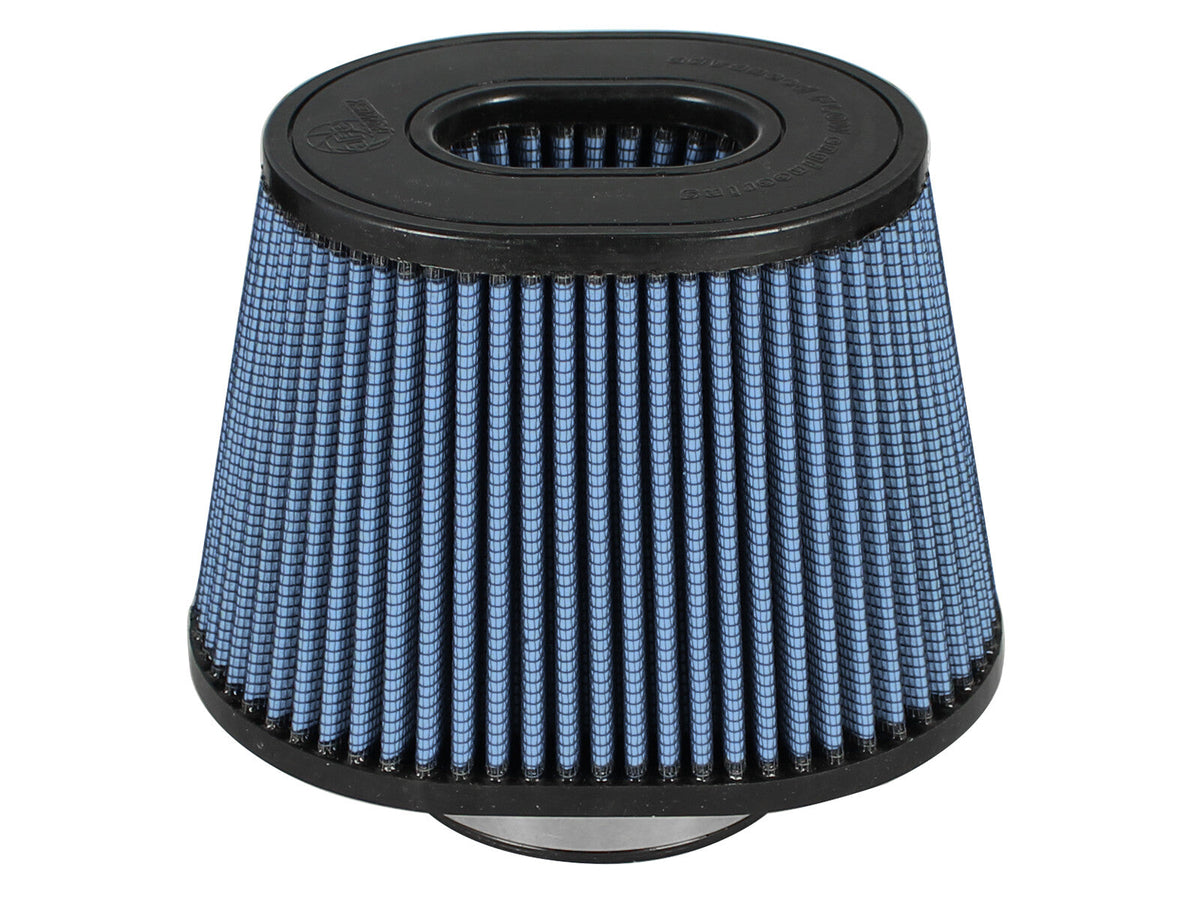 Magnum Force Intake Replacement Air Filter w/ Pro 5R Media 4 Inch F x (9x6-1/2) Inch B x (6-3/4x5-1/2) Inch T (Inverted) x 6-1/8 Inch H aFe Power aFe Power