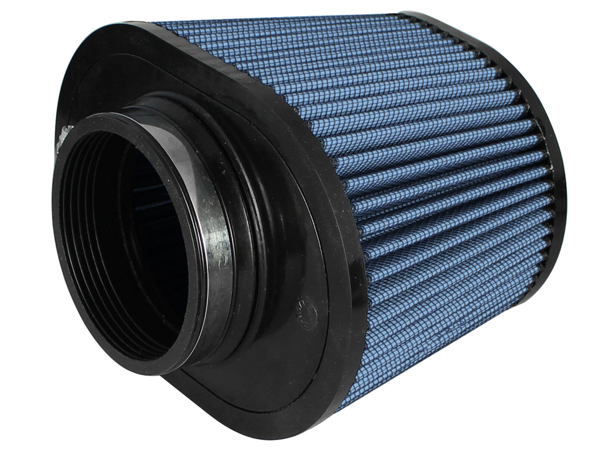 Magnum Force Intake Replacement Air Filter w/ Pro 5R Media 4 Inch F x (9x6-1/2) Inch B x (6-3/4x5-1/2) Inch T (Inverted) x 6-1/8 Inch H aFe Power aFe Power