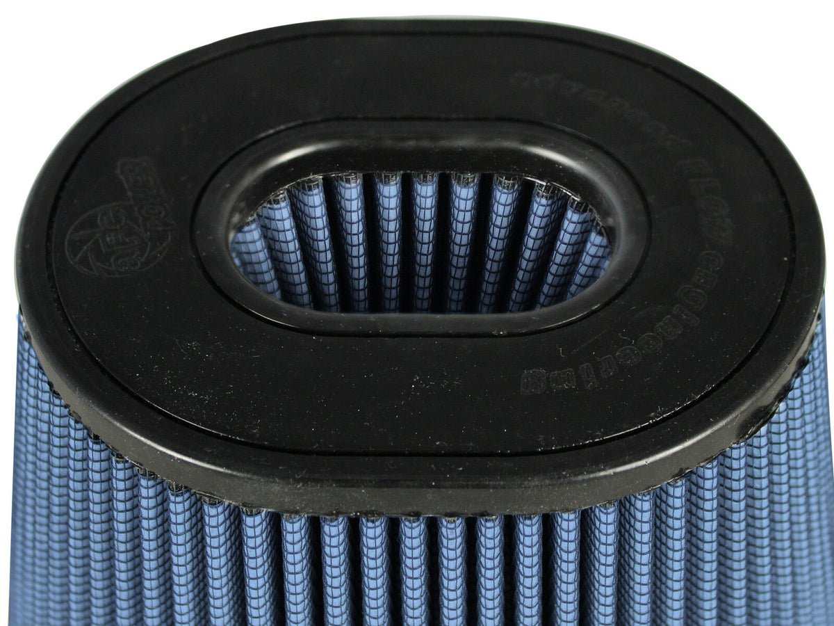 Magnum Force Intake Replacement Air Filter w/ Pro 5R Media 4 Inch F x (9x6-1/2) Inch B x (6-3/4x5-1/2) Inch T (Inverted) x 6-1/8 Inch H aFe Power aFe Power