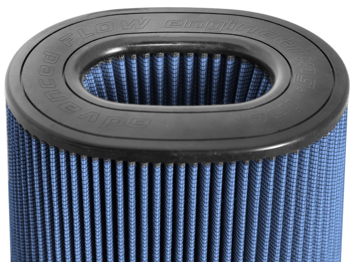 Magnum Force Intake Replacement Air Filter w/ Pro 5R Media 5-1/2 Inch F x (10x7) Inch B x (9x7) Inch T (Inverted) x 7 Inch H aFe Power aFe Power