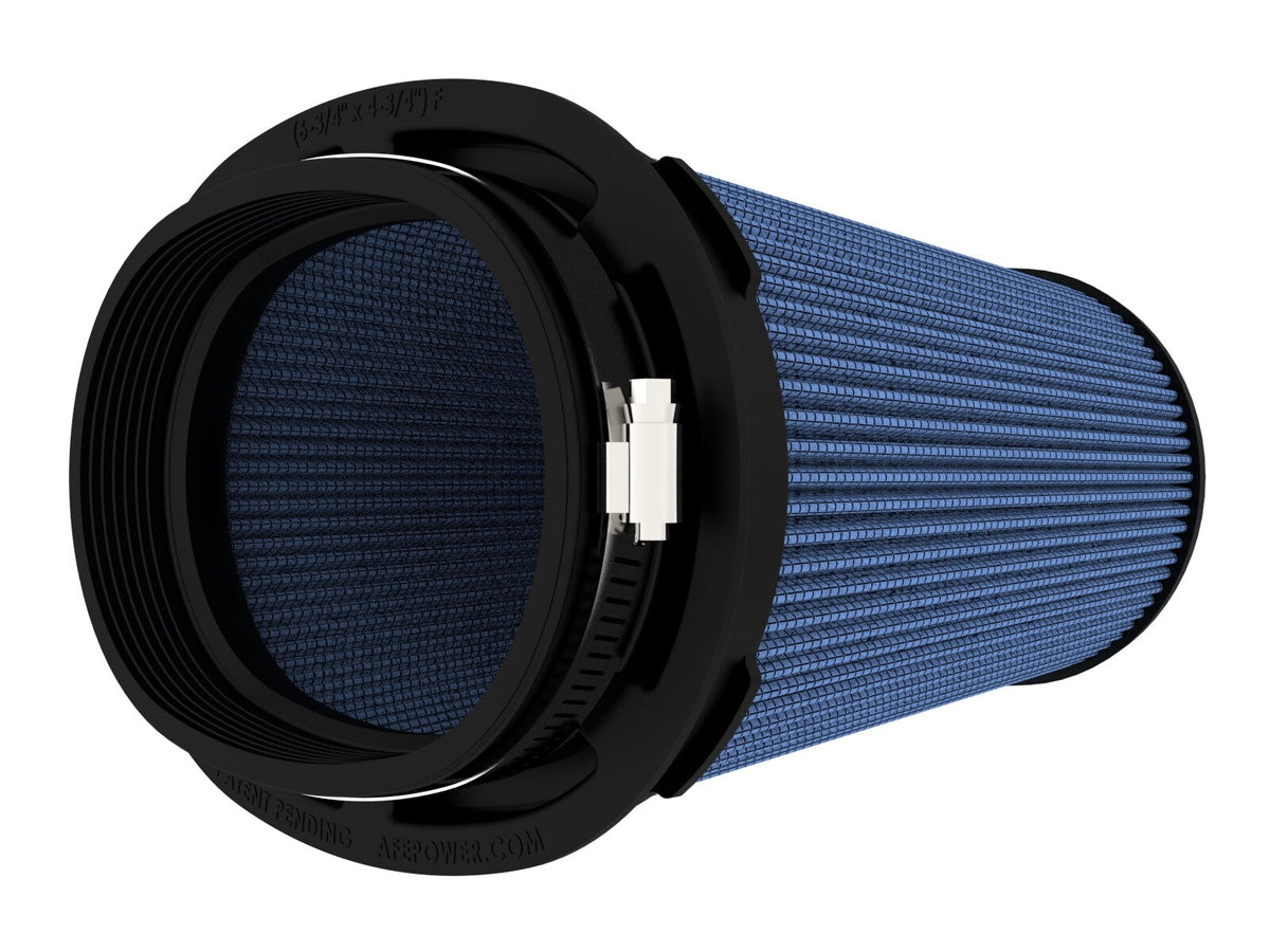 Momentum Intake Replacement Air Filter w/ Pro 5R Media (6-3/4x4-3/4) Inch F x (8-1/4x6-1/4) Inch B x (7-1/4x5) Inch T (Inverted) x 8-1/2 Inch H aFe Power aFe Power