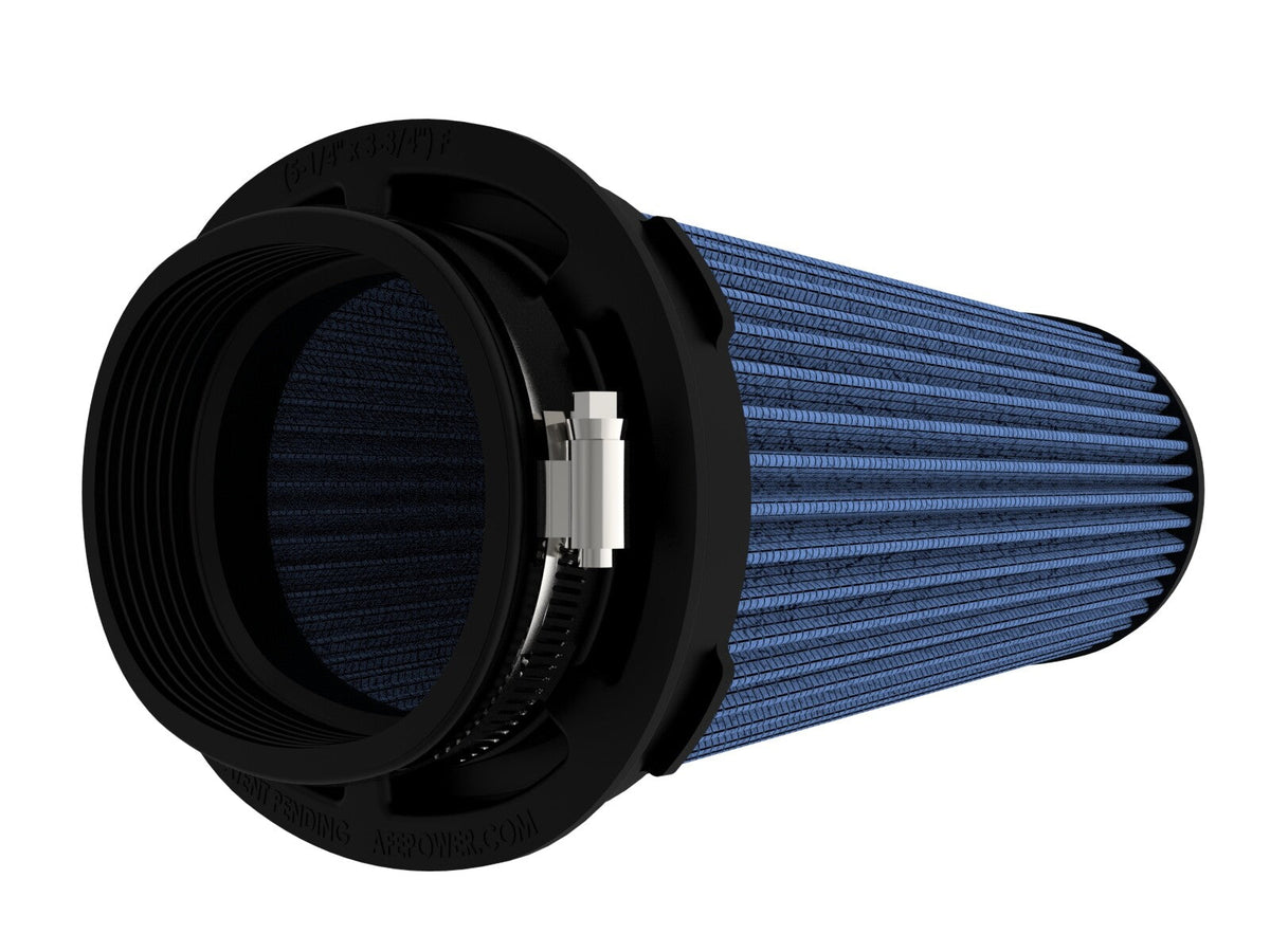 Momentum Intake Replacement Air Filter w/ Pro 5R Media (5-1/4x3-3/4) Inch F x (7-3/8x5-7/8) Inch B x (4-1/2x4) Inch T (Inverted) x 8-3/4 Inch H aFe Power aFe Power