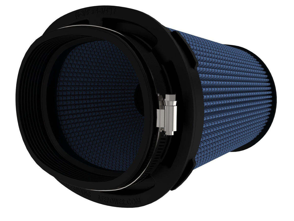 Momentum Intake Replacement Air Filter w/ Pro 5R Media (6-3/4x4-3/4) Inch F x (8-1/4x6-1/4) Inch B x (7-1/4x5) Inch T x 7 Inch H aFe Power aFe Power