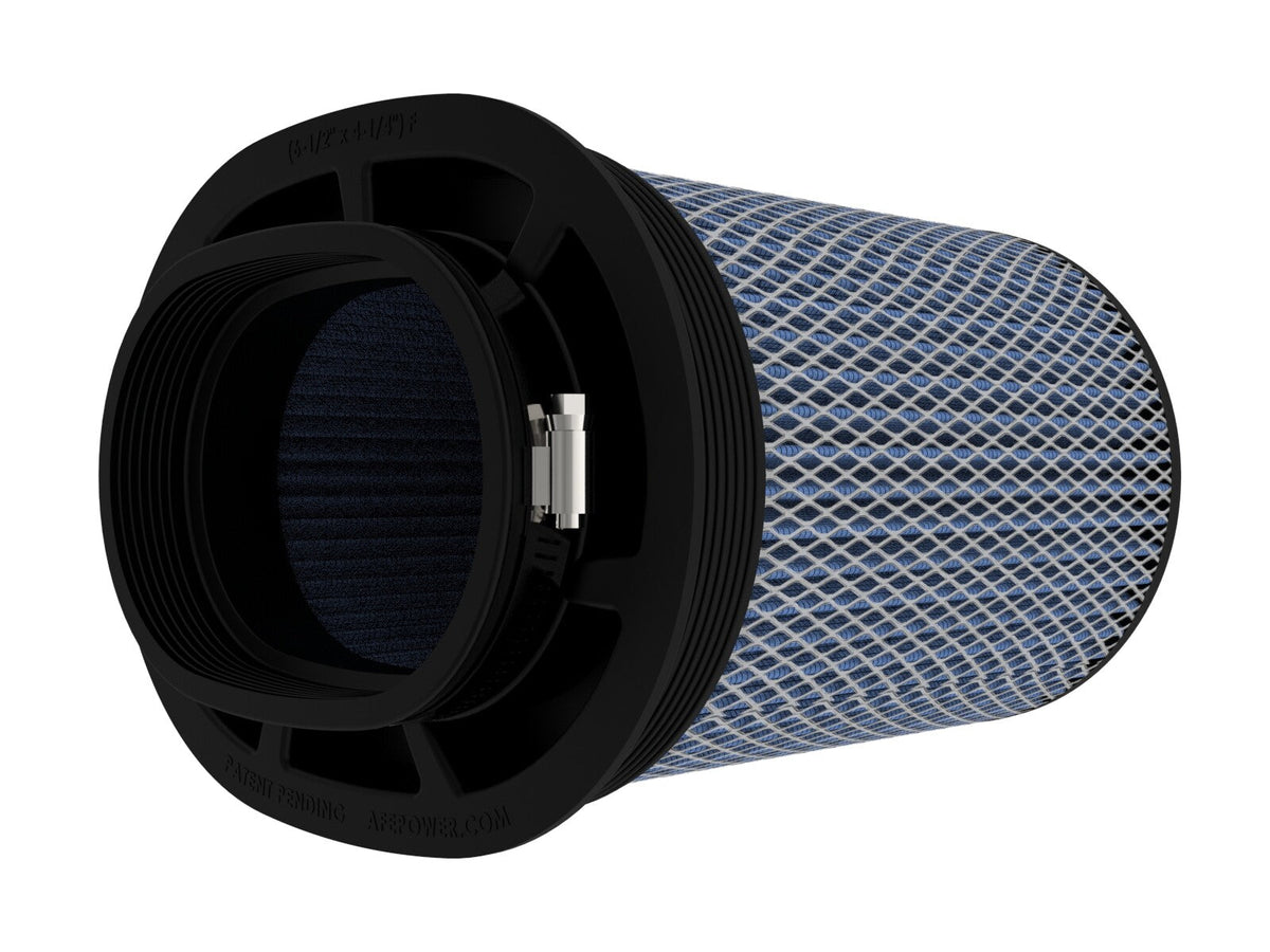 Momentum Intake Replacement Air Filter w/ Pro 5R Media (6-1/2x4-3/4) Inch F x (9x7) Inch B x (9x7) Inch T (Inverted) x 9 Inch H aFe Power aFe Power