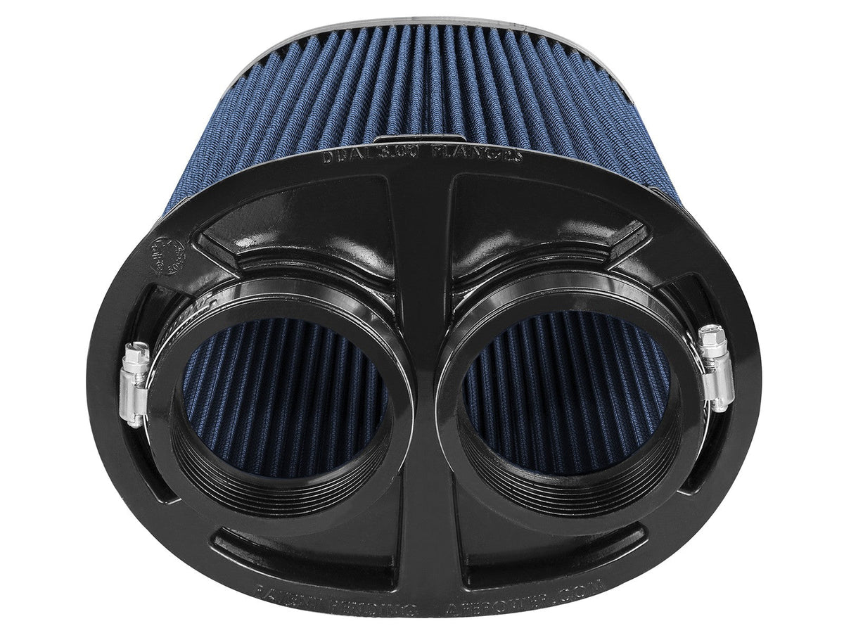 Momentum Intake Replacement Air Filter w/ Pro 5R Media 3 Inch F (Dual) x (8-1/4 x 6-1/4) Inch B x (7-1/4 x 5) Inch T x 9 Inch H aFe Power aFe Power