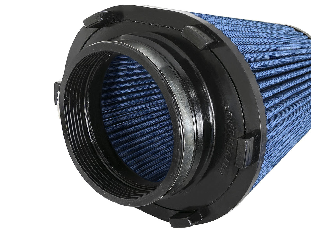 Magnum Force Intake Replacement Air Filter w/ Pro 5R Media 5 Inch F X (9 Inch x7-1/2) Inch B x (6-3/4x5-1/2) T (Inverted) X 9 Inch H aFe Power aFe Power