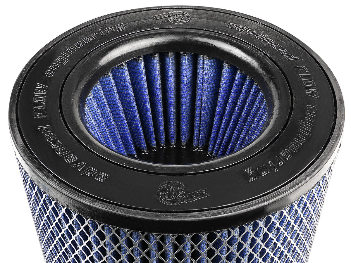 Magnum Force Intake Replacement Air Filter w/ Pro 5R Media 5-1/2 Inch F x 9 Inch B x 9 Inch T (Inverted) x 7 Inch H w/ Expanded Metal aFe Power aFe Power