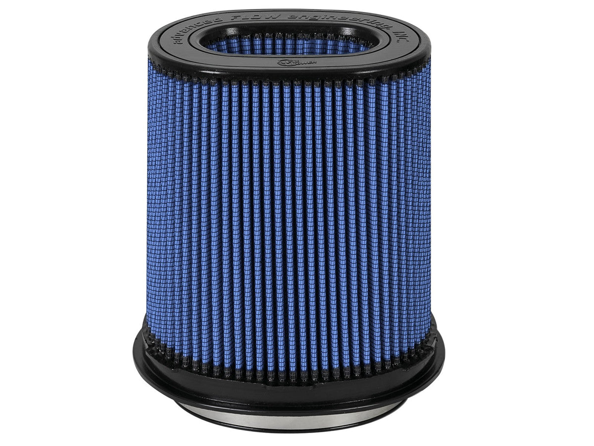 Momentum Intake Replacement Air Filter w/ Pro 5R Media (6-3/4x4-3/4) F x (8-1/4x6-1/4) Inch B x (7-1/4x5) T (Inverted) X 9 Inch H aFe Power aFe Power