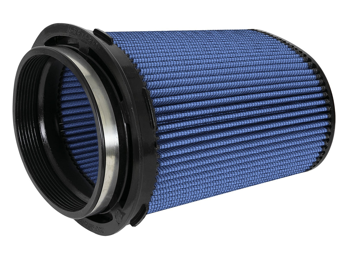 Momentum Intake Replacement Air Filter w/ Pro 5R Media (6-3/4x4-3/4) F x (8-1/4x6-1/4) Inch B x (7-1/4x5) T (Inverted) X 9 Inch H aFe Power aFe Power