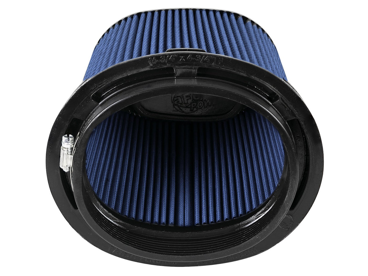 Momentum Intake Replacement Air Filter w/ Pro 5R Media (6-3/4x4-3/4) F x (8-1/4x6-1/4) Inch B x (7-1/4x5) T (Inverted) X 9 Inch H aFe Power aFe Power